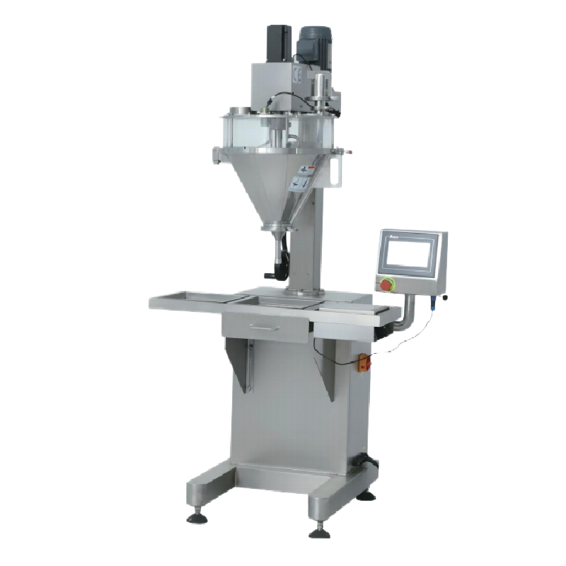Semi Automatic Powder Jar Filling Machine 120 Jars/Minute Powder Auger Filler