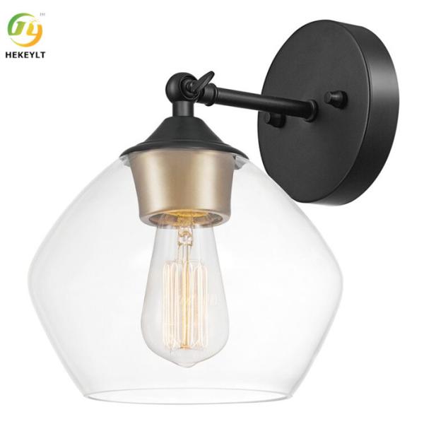 Черноты Sconce середины века свет 85 стены современной современный - 265Volt