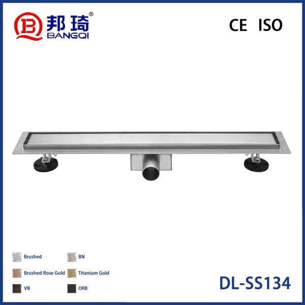 DL-SS134 Drainage de plancher en acier inoxydable européen