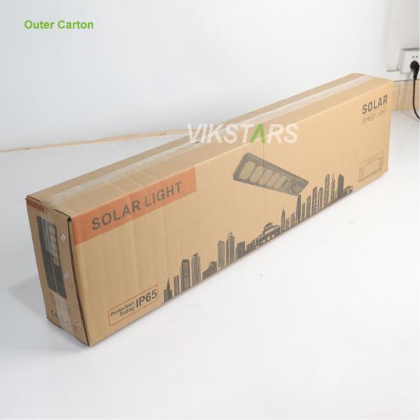 Nuevo 100W 200W 300W 400W 500W All In One Aluminio Luz solar de calle para mayoristas