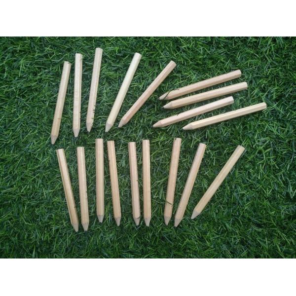 hexagon golf pencil , Hexagonal golf pencil , golf pencil , wooden pencil  eraser , wood golf pencil