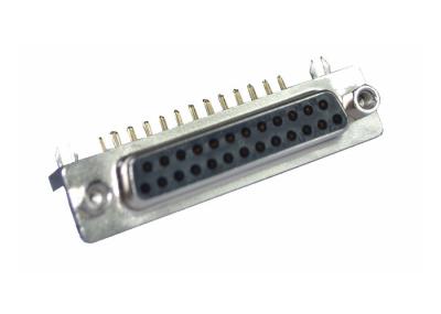 Tipo Dr. Female Straight Type do DB D do Pin do preto 25 do soquete do DP da solda do conector