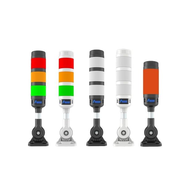 Luz de señal de máquina RYG con cable de 0.5m, DC 12V, IP54, para máquina CNC