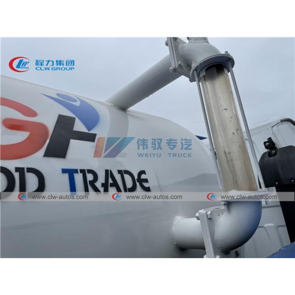 ISUZU 4x2 5cbm Sewage Vacuum Truck With Q235A Tank