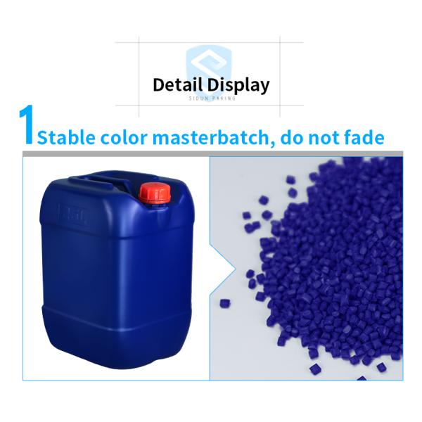 15.25 Inches 5 Gallon Chemical Containers Alkali Medicament 25 Ltr Jerry Can