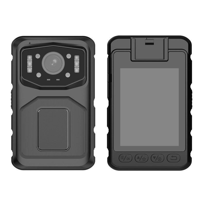 Factory OEM/ODM 4G Body Worn Camera 2K HD Video 48MP Photo IP68 Waterproof 2.4 LCD Screen IR Night Vision Security Body Camera
