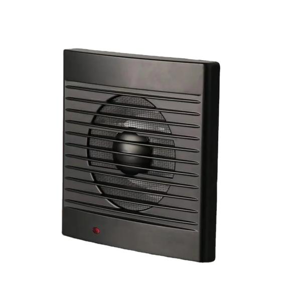 120V de flujo axial de plástico silencioso de pared montado en el hogar ventilación del baño ventilador extractor de aire