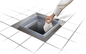 La couverture de trou d'homme EN124 en aluminium a enfoncé