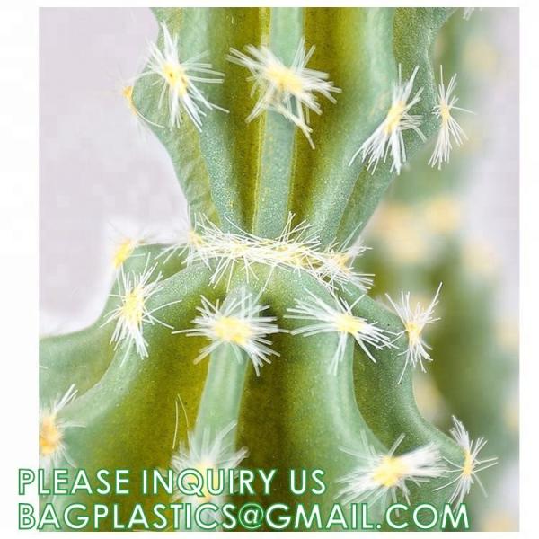 Pear Cactus Artificial Cactus Fake Big Cacti Pick Tall Faux Bunny Ear Plants for Home Garden Office Store Decor