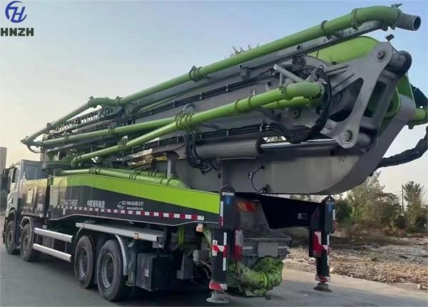 Used Zoomlion Concrete Pump Truck ZLJ5540THBSF 67X-6RZ Manufactured In 2021 Heavy Construction Equipment In Dubai