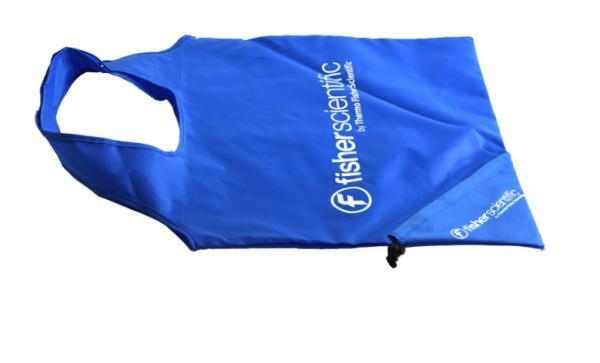 Waterproof 210D Polyester Folding Shopping Bags Durable For Promotion