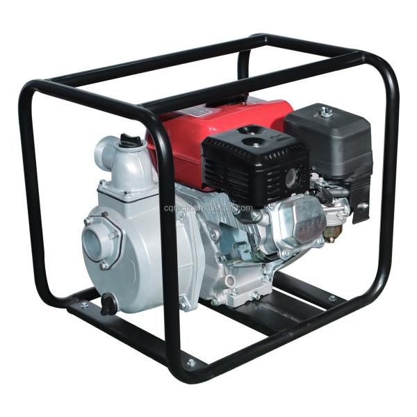 Powerful 4 Inch Gasoline Engine Sewage Treatment Pump for Agricultural Irrigation