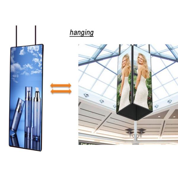 Indoor LED Poster Digital Advertising Display for Hanging and Stacking