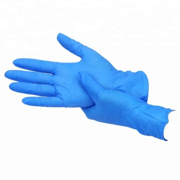 Good Feeling Disposable Protective Gloves Blue Nitrile Gloves Powder Free