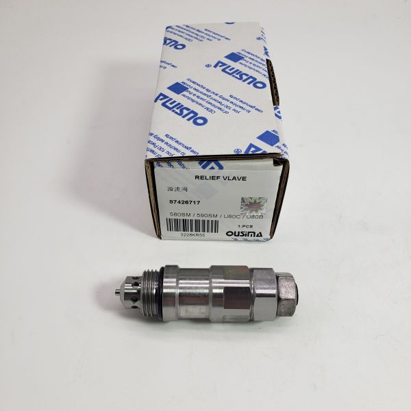 Excavator Relief Valve 87426717 For 580SM 590SM U80C U80B