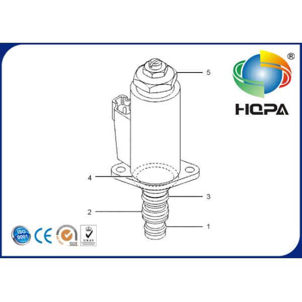 121-1490 Rotary Solenoid Valve / High Pressure Control Valve Excavator