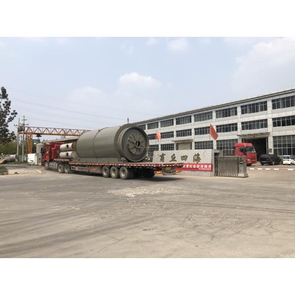 15.5kw Тип Маломасштабные отходы шины Пластиковая каучуковая пиролизная установка для производства топлива