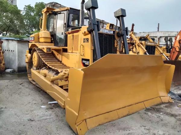 Tracked Caterpillar Used Crawler Bulldozer CAT D7R 230 Hp