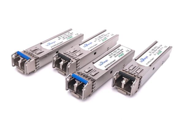 1310nm 10km Lc Sfp Transceiver Module For Smf Sfp-1ge-Lx PIN photo detector