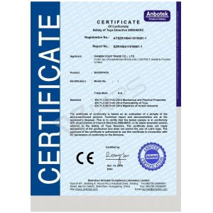 FUJIAN LEADING IMPORT AND EXPORT CO.,LTD. Сертификации