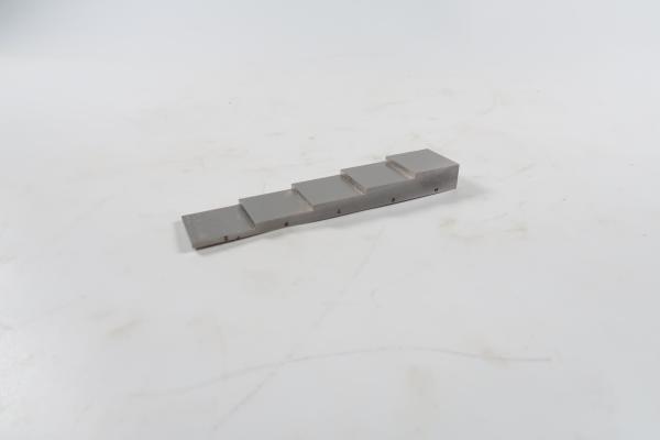 5 Step Ultrasonic Test Block 2- 4- 6-8-10 Mm 304 Stainless Steel Calibration Block For Ultrasonic Thickness Gauge
