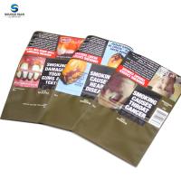 Saco de tabaco com fecho vazio Saco de folhas de cigarro de mão 25g 50g 100g
