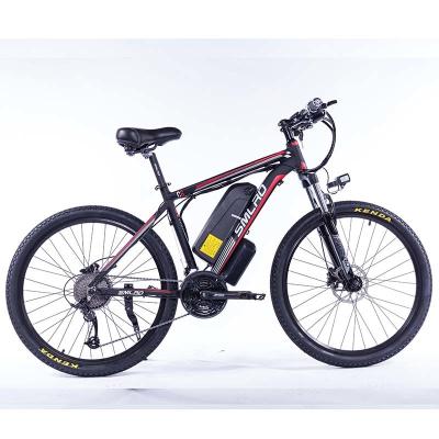LCD Display Portable Electric Bike , 21 Speed 26 Inch 350w E Bike Alloy Frame