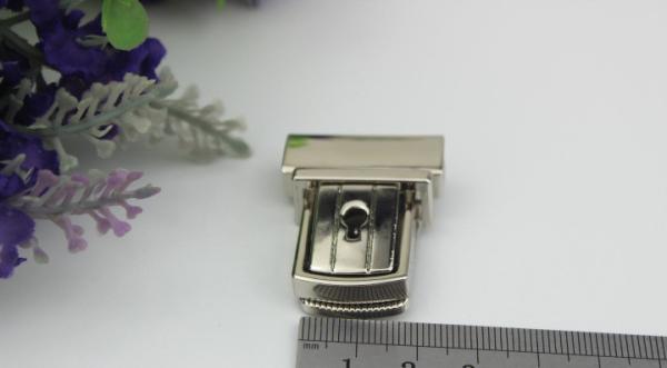 Custom Zinc Alloy Bag Metal Lock Closure Clasp Latch Button Buckle