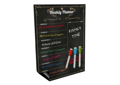 Dry Erase Chalkboard Magnetic Weekly Planner, Kitchen Fridge Magnet Calendar