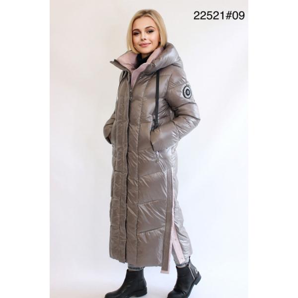 FODARLLOY New thickened high-end fashion hooded warm long-sleeved mid-length cotton-padded coat
