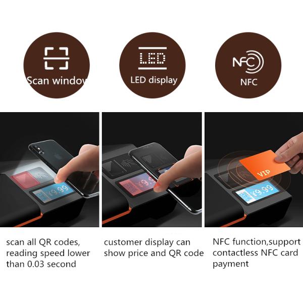 Mini Android POS Terminal With NFC Smart Card Reader Function