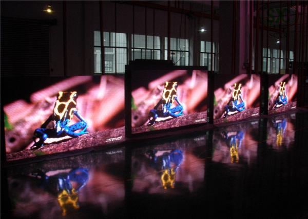 Die Casting Aluminum/Rental Indoor LED Display Screen, LED Video Display Board Aluminum 256*128MM Module