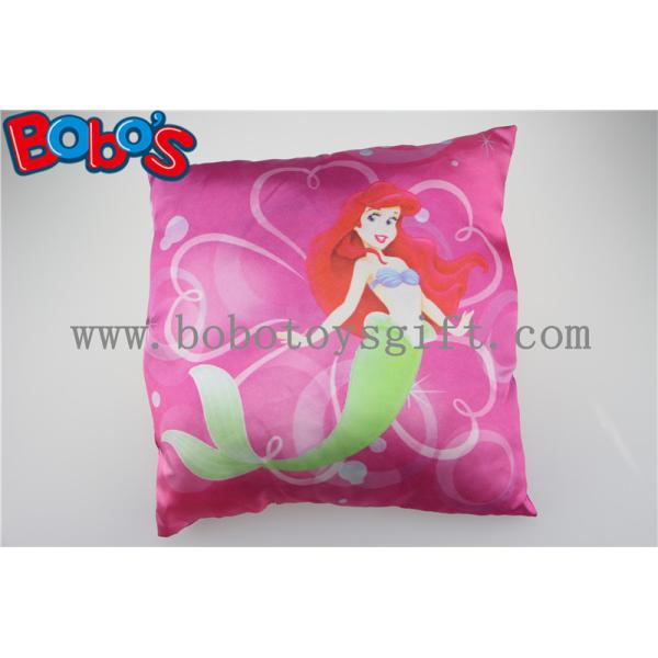 High Quanlity Pillow Case Soft Baby Cushion with Printting Little Mermaid Girl