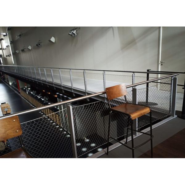 Blustrade Railing Stainless Steel Wire Rope Mesh 7x19 Strands 2.5mm