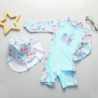Les costumes de natation de filles d'été gainent longtemps des costumes de natation d'enfants pour le bikini d'enfants