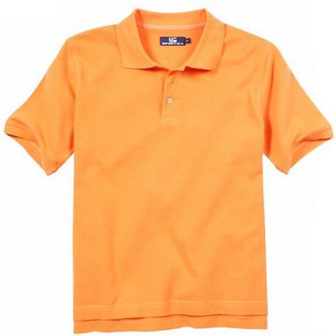 100% Polyester Quick Dry POLO T Shirts With Plain Blank V - Neck Screen Printing Method
