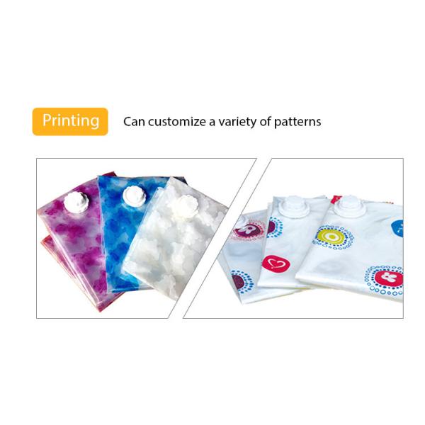 Хранение всасывания вакуума дома PAPE плоское кладет прозрачное в мешки