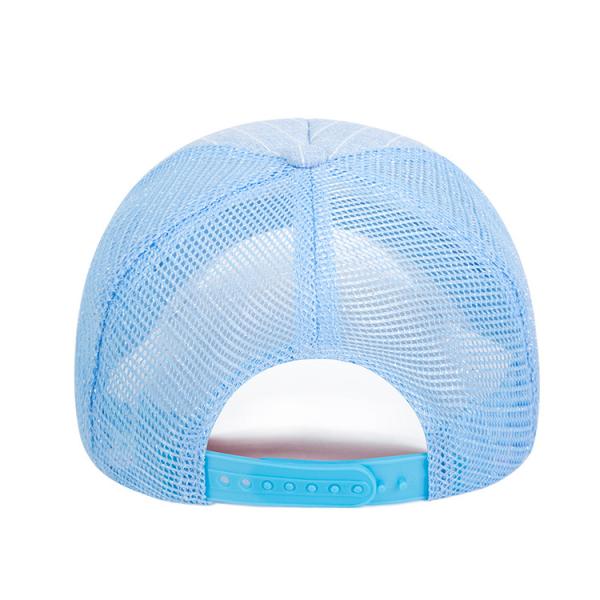 Customized Logo 5 Panel Trucker Cap Mesh Back Adult Size Flat Or Curved Visor