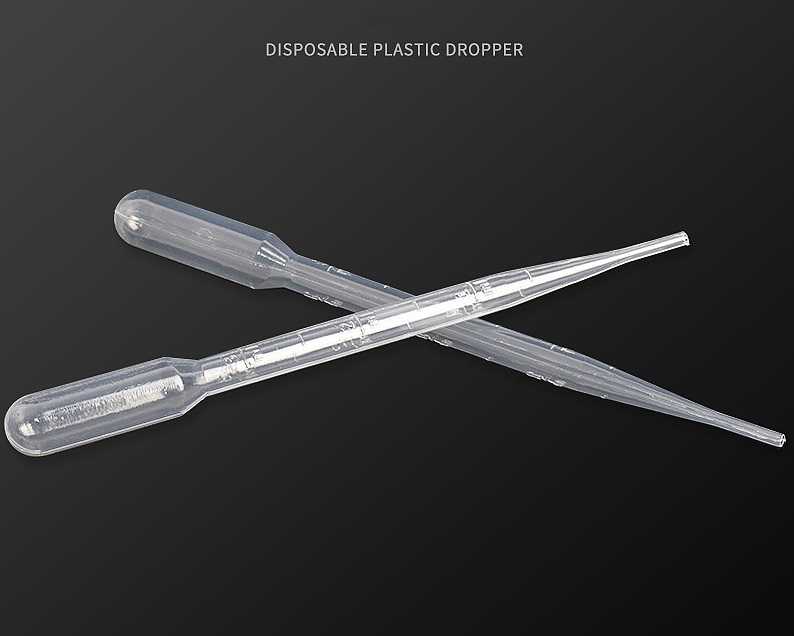 Lab Consumables Disposable 3ml Sterile Transfer Tip Pipette PP Material Transparent Hospital Lab Use Pasture 100Pcs/Box