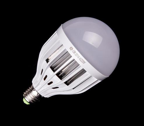 15W high power led bulb plastic housing aluminum heatsink E27 SMD5730 indoor lighting