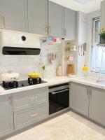 High End Kitchen Cabinet Italian Cusine Luxury Painting Laminate Full Modern