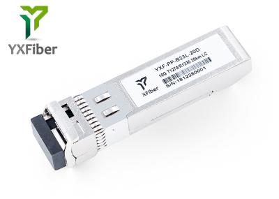 1270nm/1330nm 10 módulo da fibra 10G SFP+ dos Gbps SMF