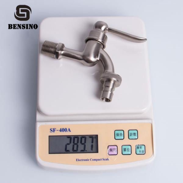 One Handle 290g 0.7Mpa Brass Bibcock For Kitchen