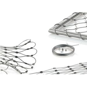 1.5 mm AISI316 Ferruled Cable Webnet for Balustrade and Decorative Mesh Applications