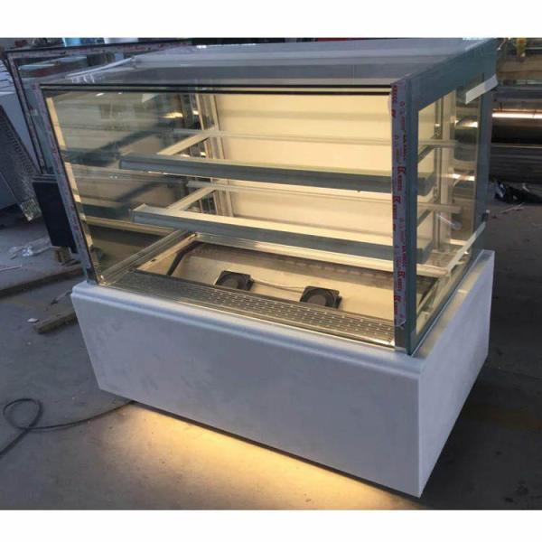 Three Layer Glass Marble Finish CE Bakery Display Cooler
