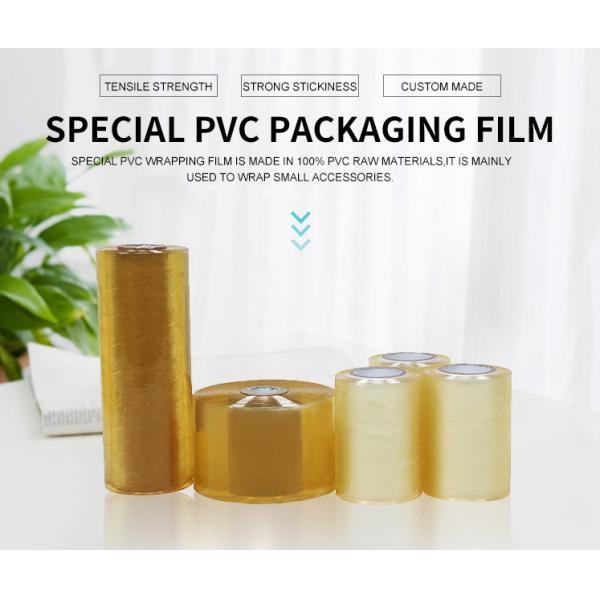 Industrial PVC Wrapping Film Soft Transparent Wetproof Mini Plastic Wrap