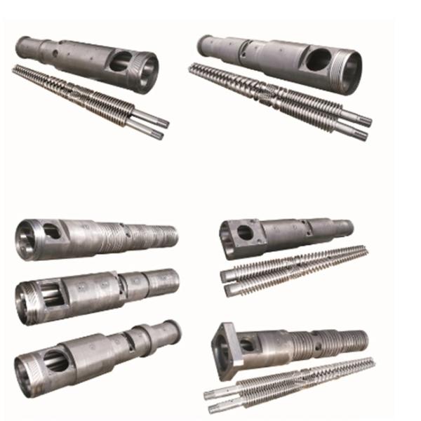 Полные части штрангпресса винта Intermeshing биметаллические и Hdpe бочонка запасные