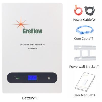 48v 200Ah Lifepo4 Lithium Battery Pack With Smart BMS LCD Display Screen