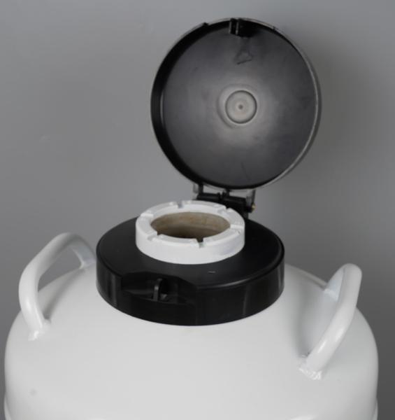 Tanque criogênico branco 100L do nitrogênio de líquido da cor YDS-35-210