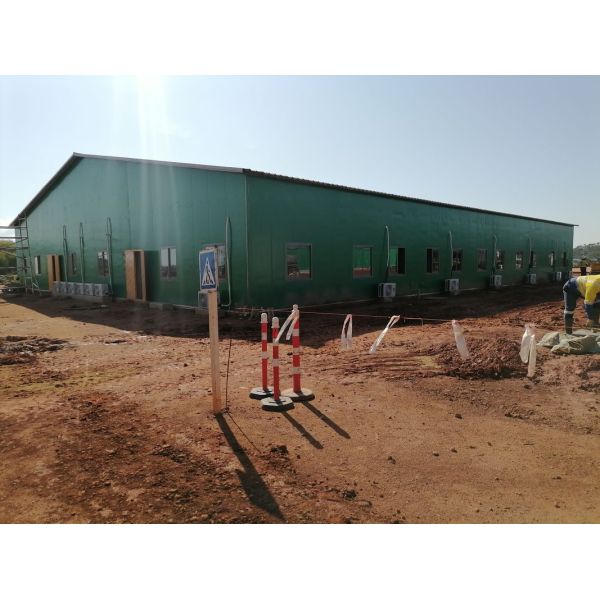 20ft Prefabricated Container House Flat Pack Modular Buildings Office Custom